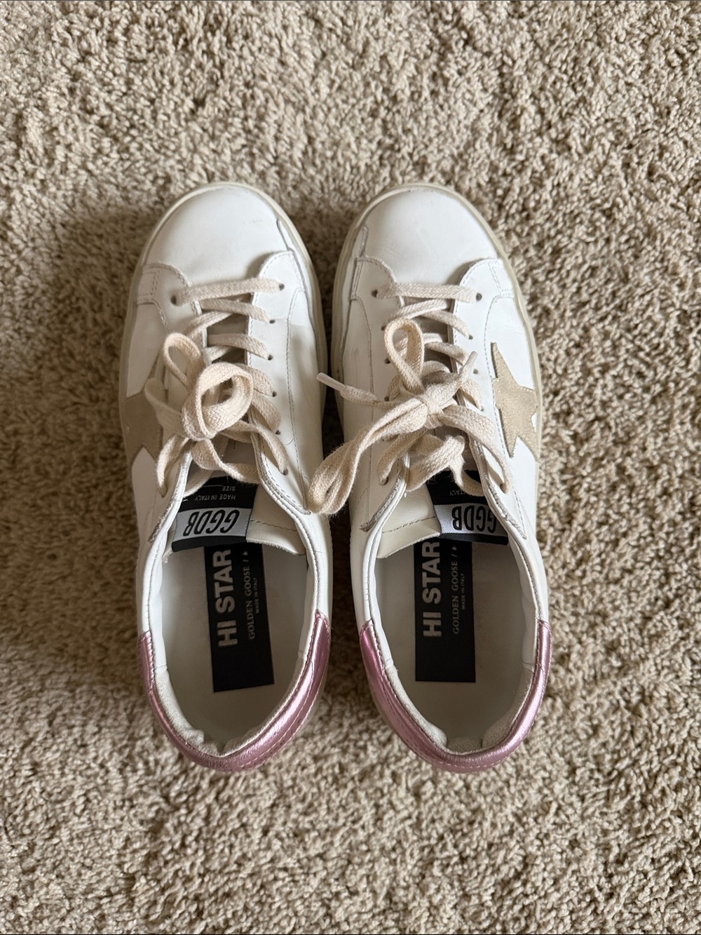 Limited Edition Golden Goose “Hi Star” - Picture 3 of 4